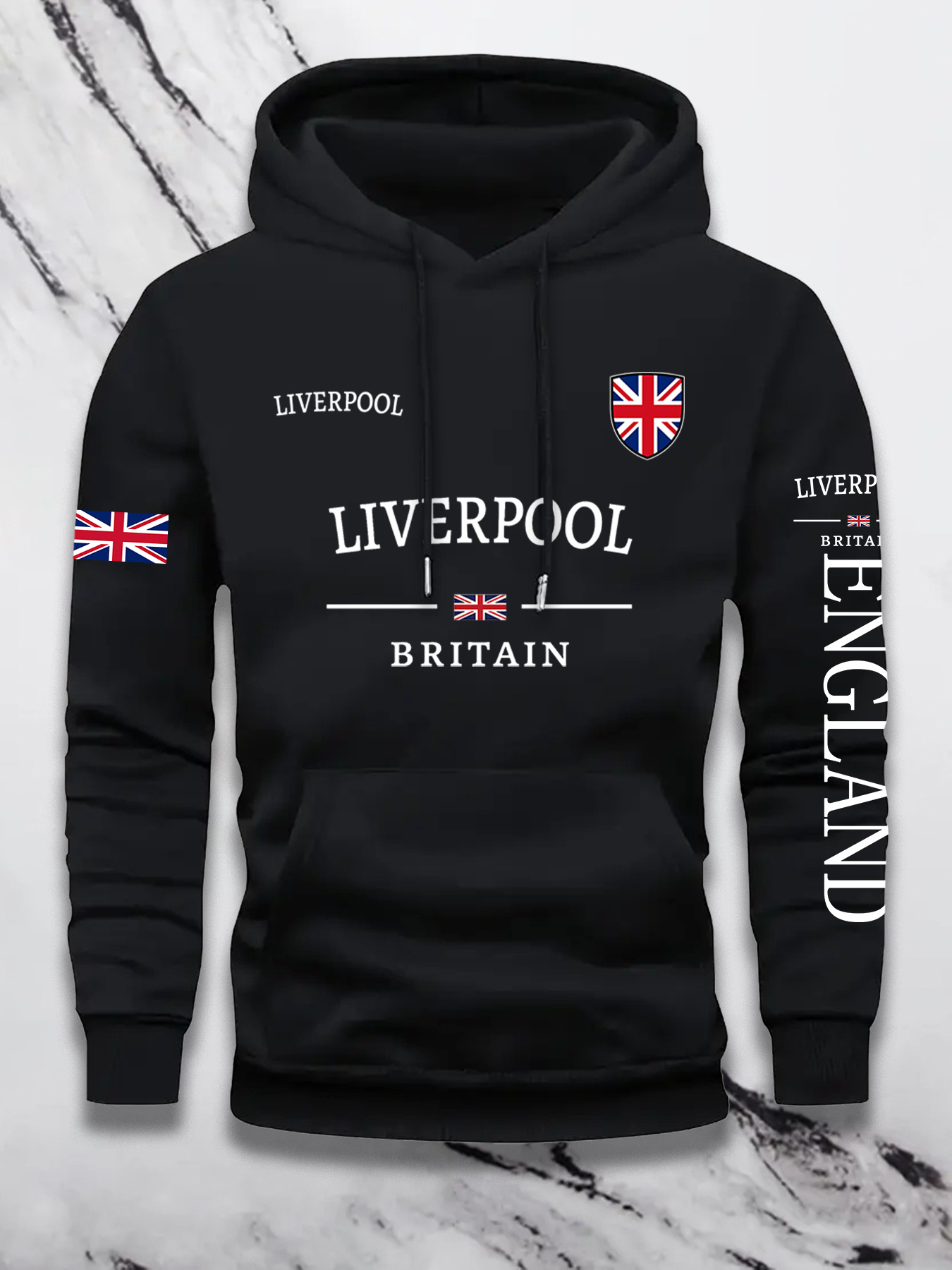 2026Unisex Liverpool UK Flag L - Street Fashion Uk recension och pris