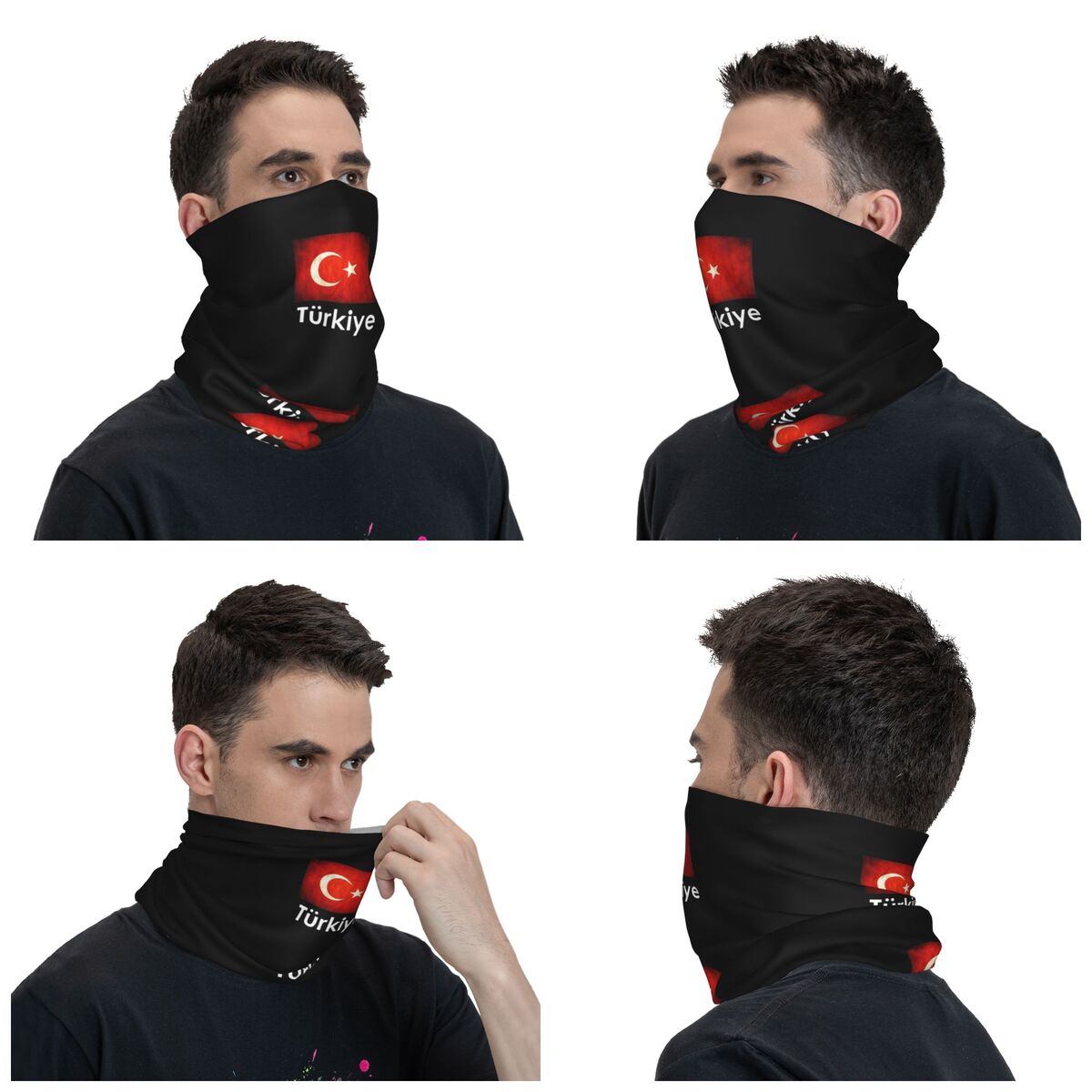 Turkiye Turkey Flag Gift Desig - Balaclava Face Mask recension och pris