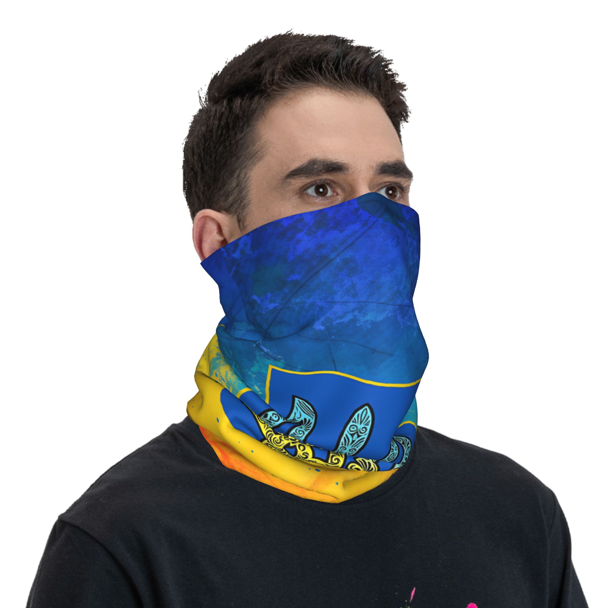 Ukrainian Tricolor Emblem Bala - Balaclava Face Mask recension och pris