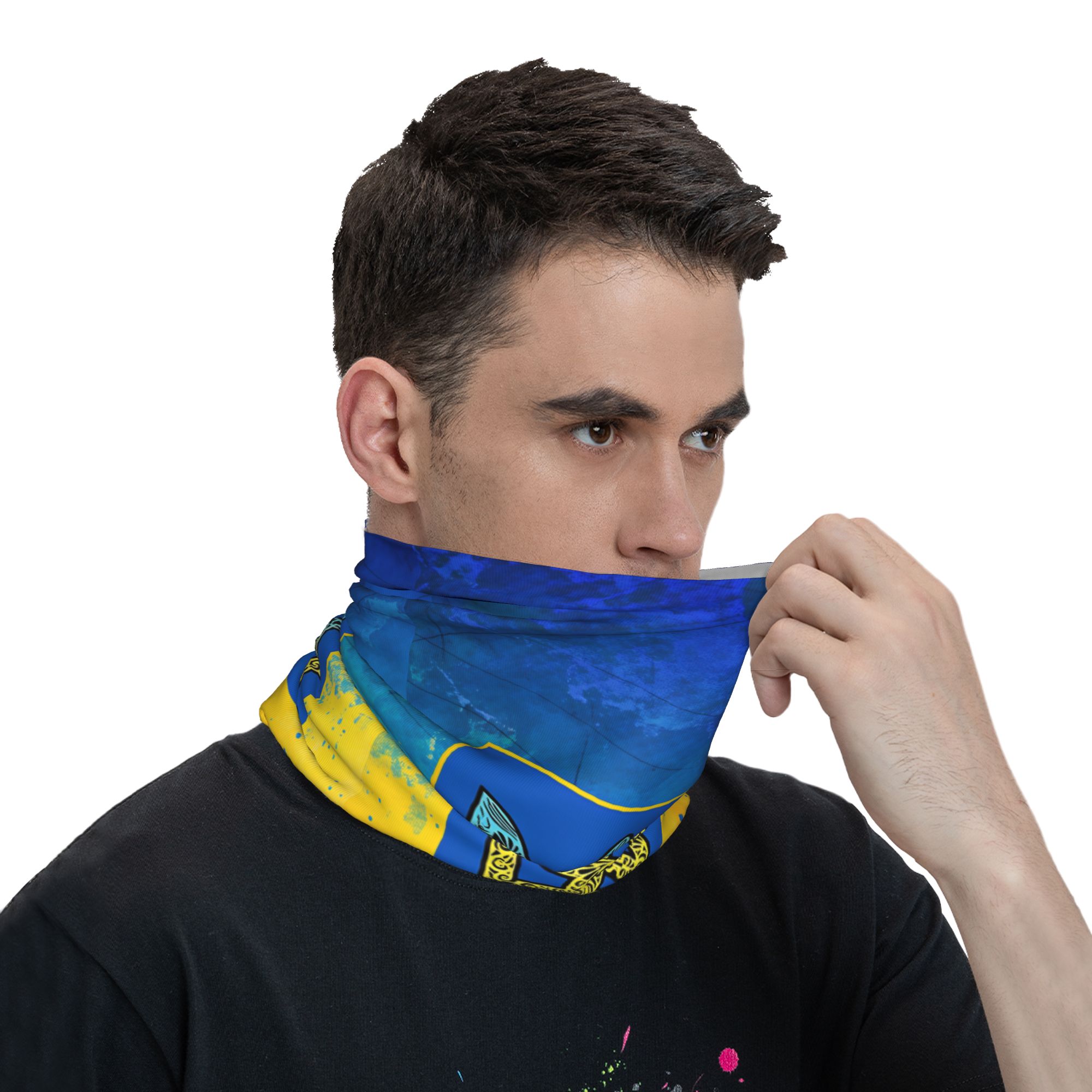 Ukrainian Tricolor Emblem Bala - Balaclava Face Mask recension och pris