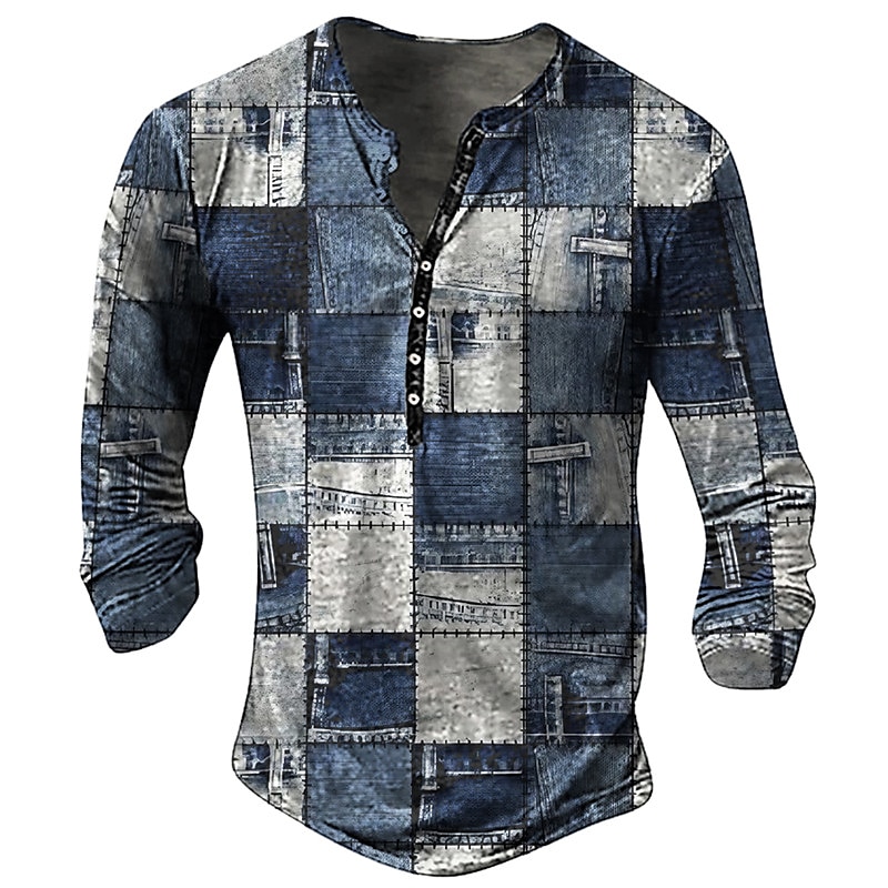 Vintage Men's T-shirt Graphic  - Longline Tee Oversized recension och pris