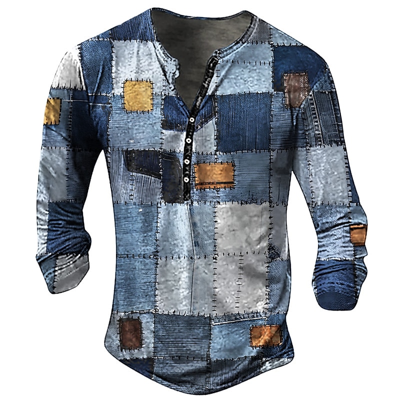 Vintage Men's T-shirt Graphic  - Longline Tee Oversized recension och pris