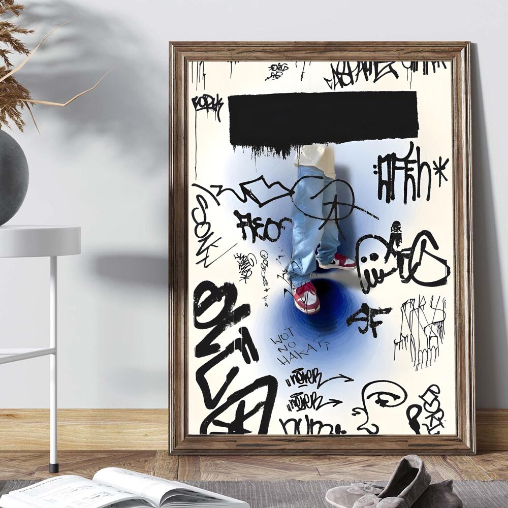 Street Graffiti Fashion Wall A - Street Fashion Wallpaper recension och pris