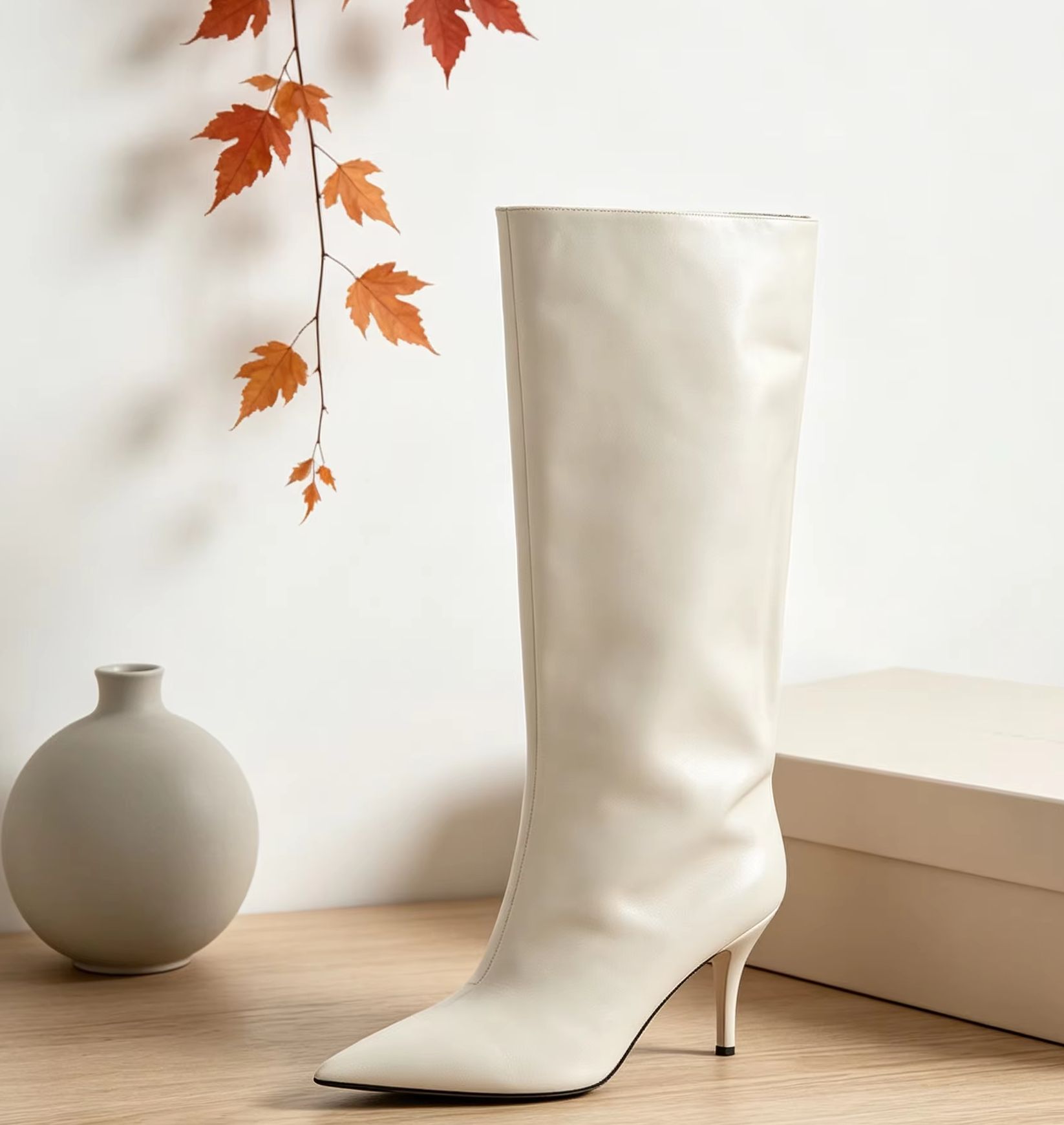Slouch Wide Cuff Knee High Boo - Street Fashion Ladies recension och pris