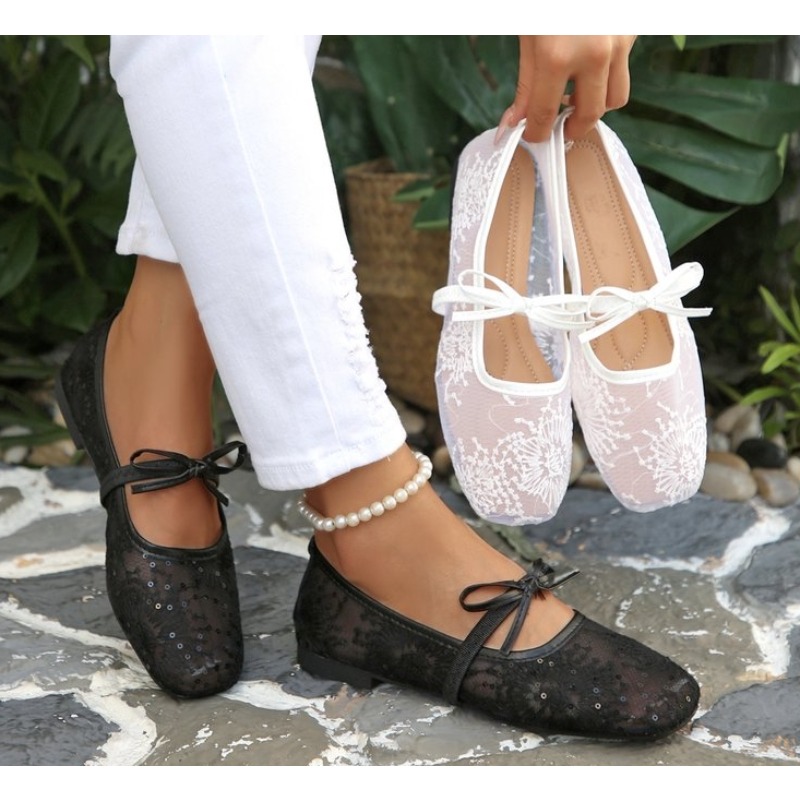 2026 Spring Lace Women Mary Ja - Street Fashion Rome recension och pris