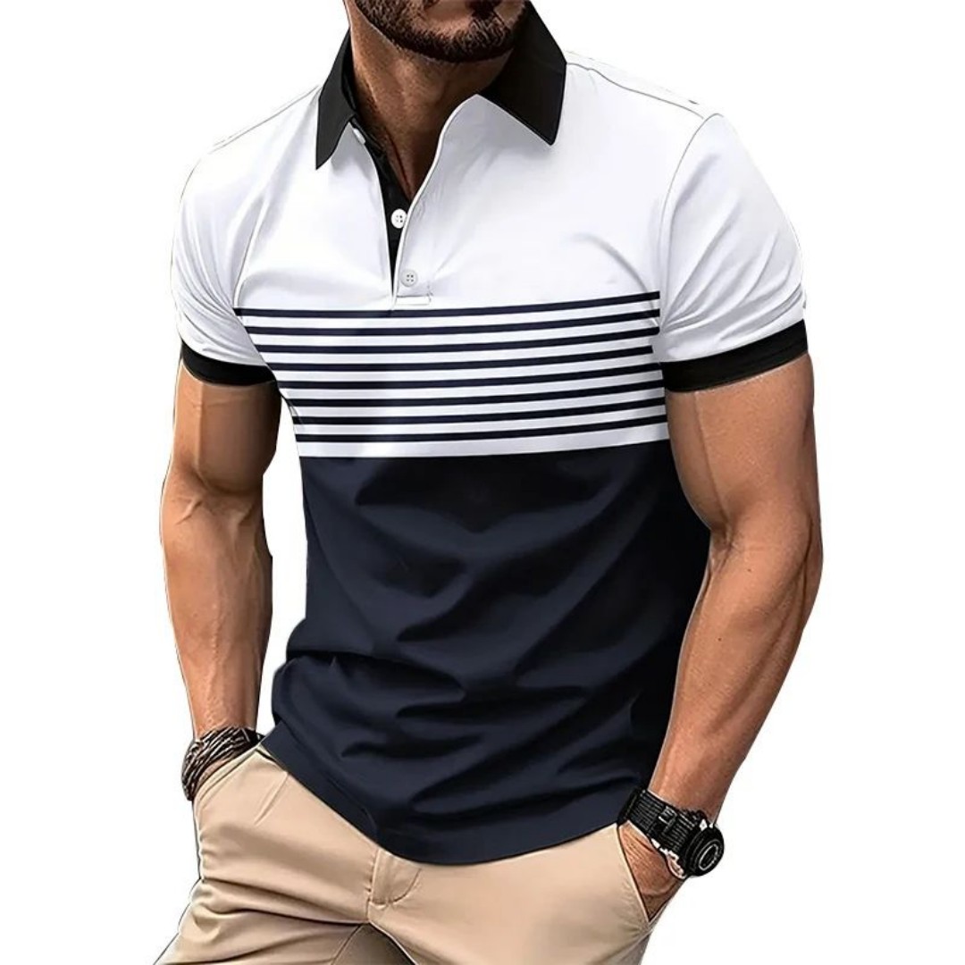 The 2025 summer new men's POLO - Street Fashion Men 2025 recension och pris