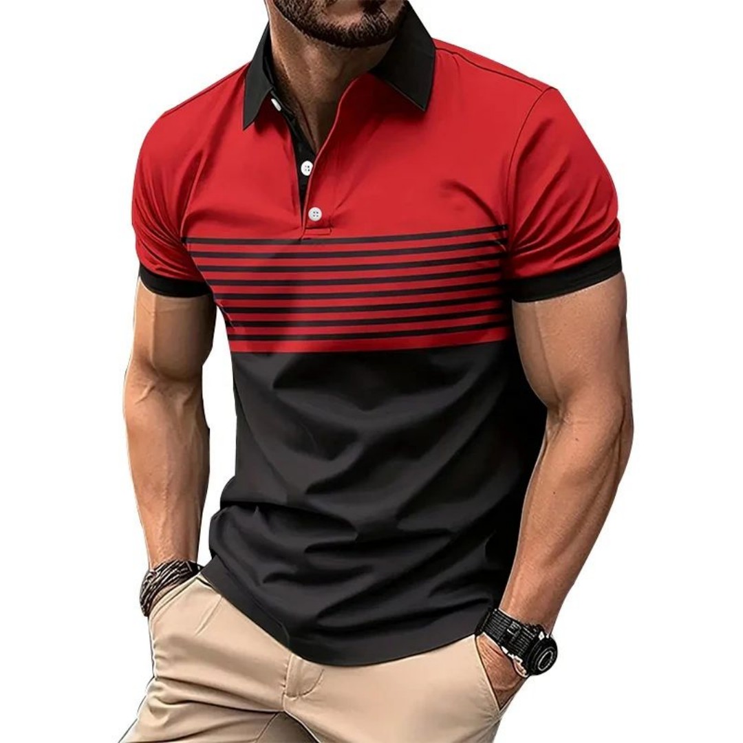 The 2025 summer new men's POLO - Street Fashion Men 2025 recension och pris