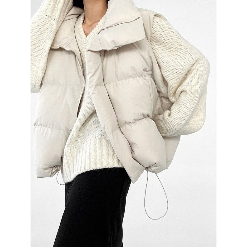 Women's Cotton-padded Jacket 2 - Puffer Vest Padded recension och pris
