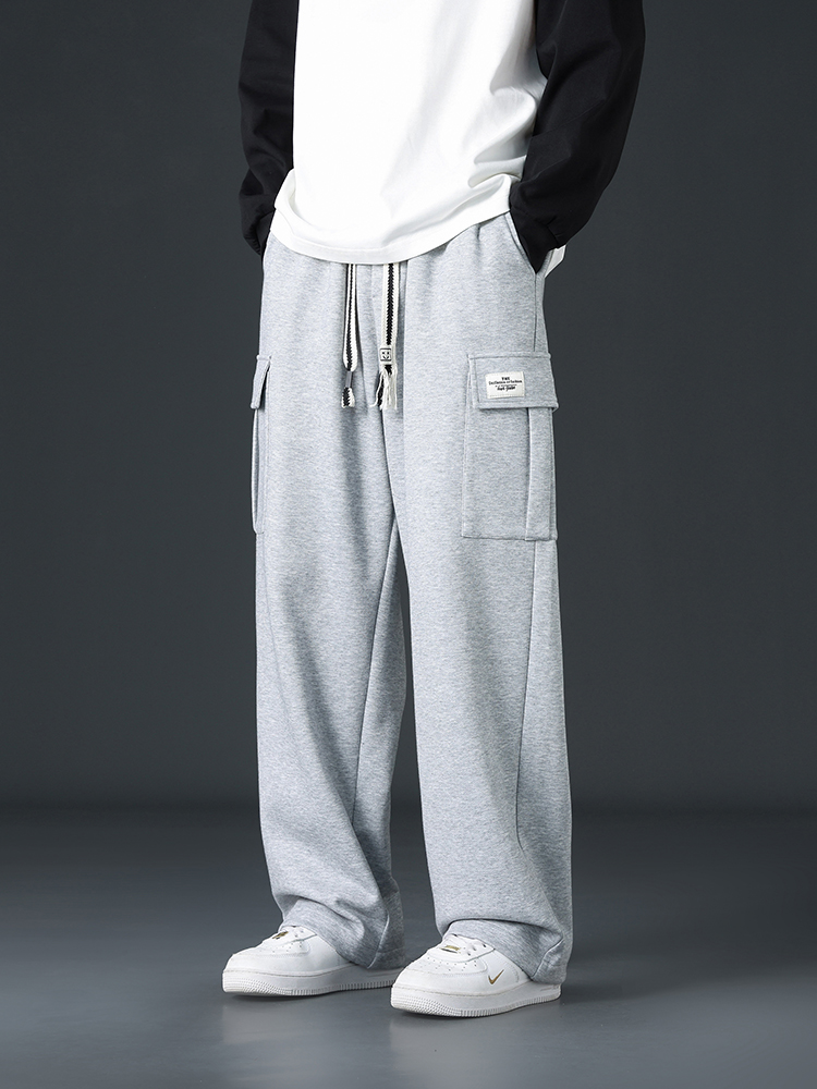 Autumn Men's Baggy Wide-leg Pa - Street Fashion In Korea recension och pris