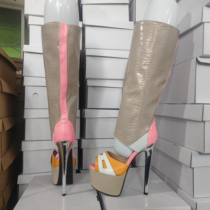 Orange Pink White Gray Mixed C - Street Fashion Rome recension och pris