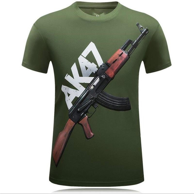 Tough Guy Style 3D Print T-shi - Street Fashion For Short Guys recension och pris