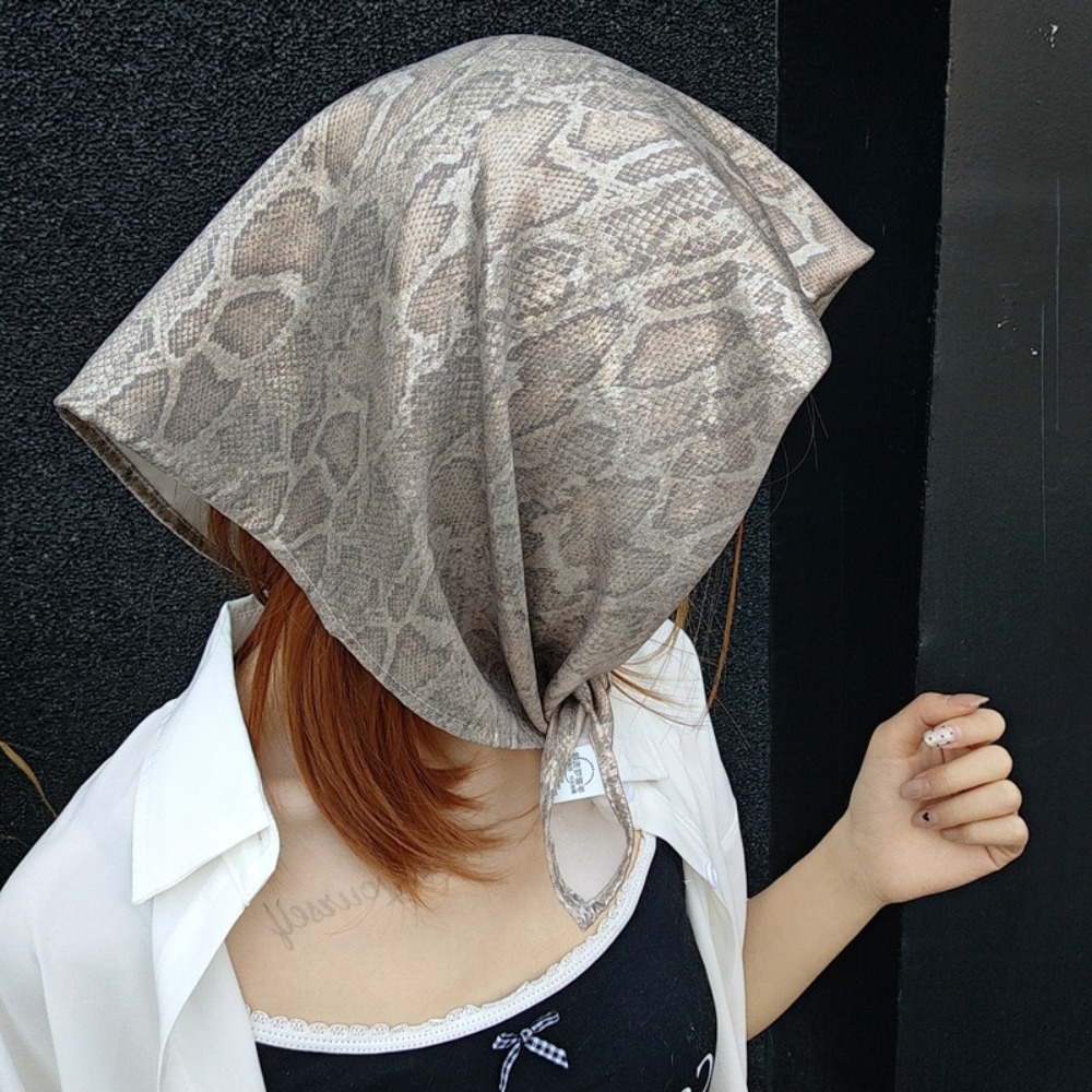 Headwear Y2K Snake Print Hair  - Street Fashion Types recension och pris