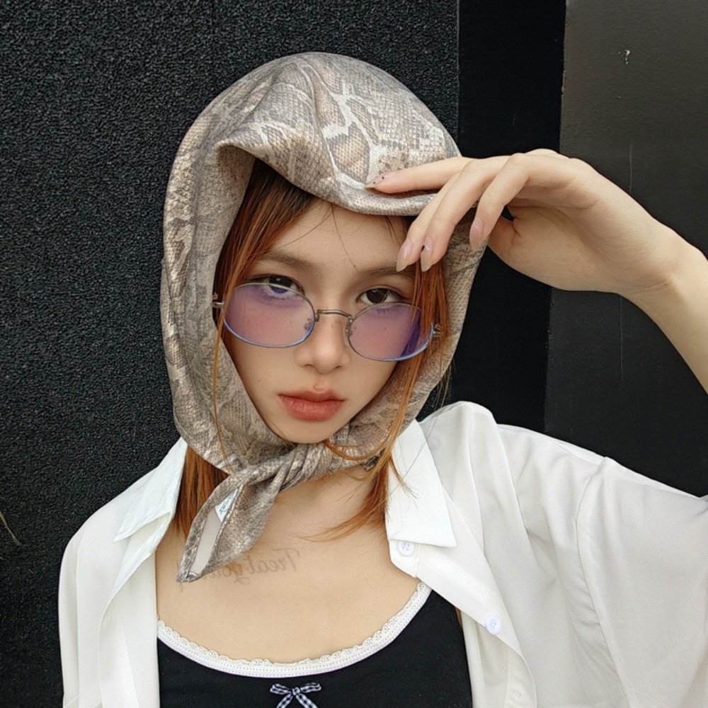 Headwear Y2K Snake Print Hair  - Street Fashion Types recension och pris