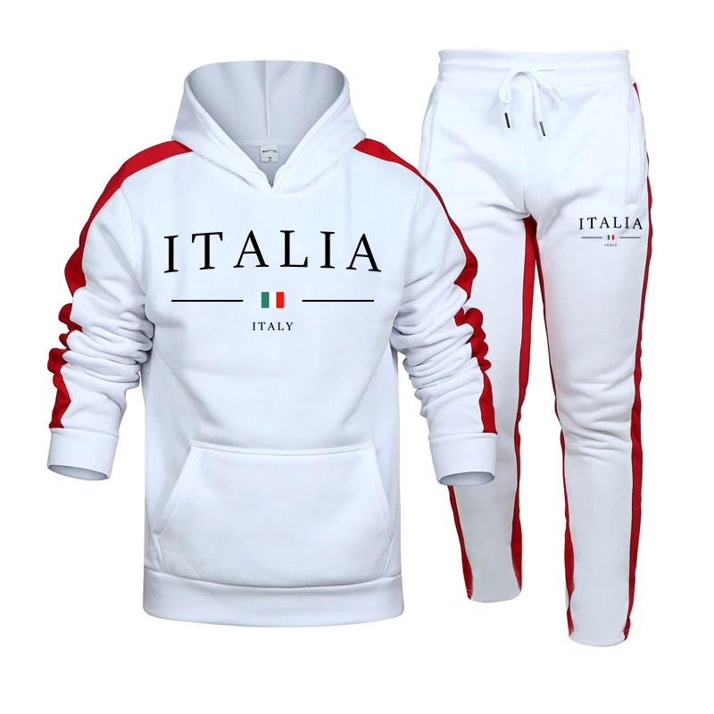 Men's Tracksuit 2 Pcs Sets Fas - Street Fashion Outfit For Men recension och pris