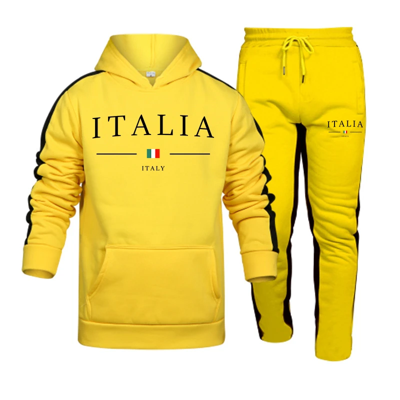 Men's Tracksuit 2 Pcs Sets Fas - Street Fashion Outfit For Men recension och pris