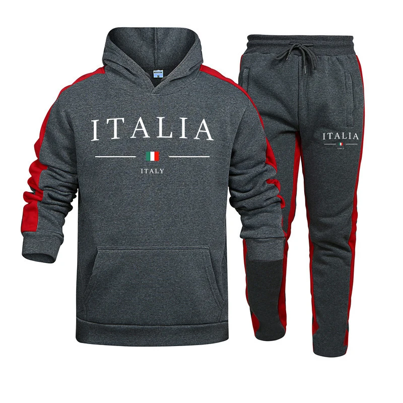 Men's Tracksuit 2 Pcs Sets Fas - Street Fashion Outfit For Men recension och pris