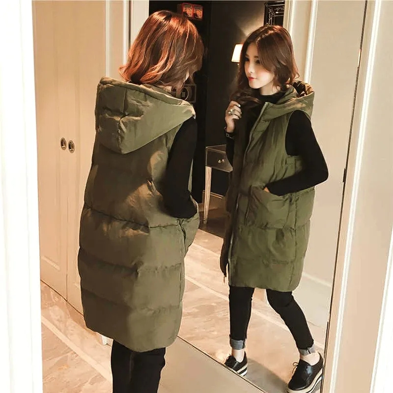 2026 New Winter Sleeveless Tan - Puffer Vest Padded recension och pris