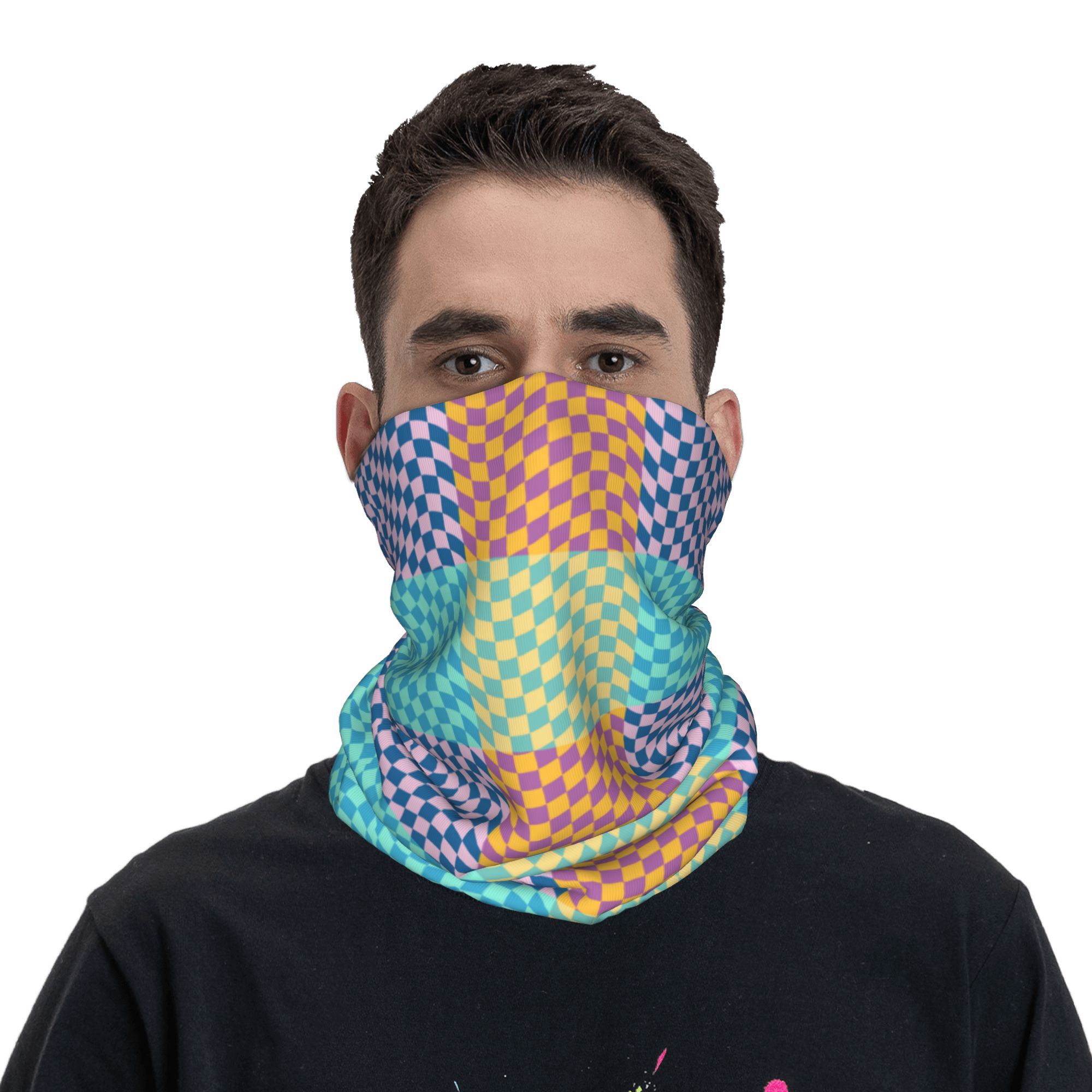 Custom Colored Checkered Banda - Balaclava Face Mask recension och pris