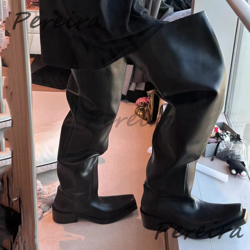 Thick Soled Over The Knee Boot - Street Fashion Rome recension och pris