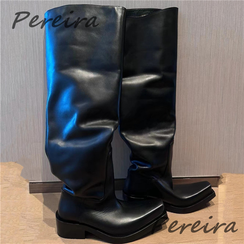 Thick Soled Over The Knee Boot - Street Fashion Rome recension och pris