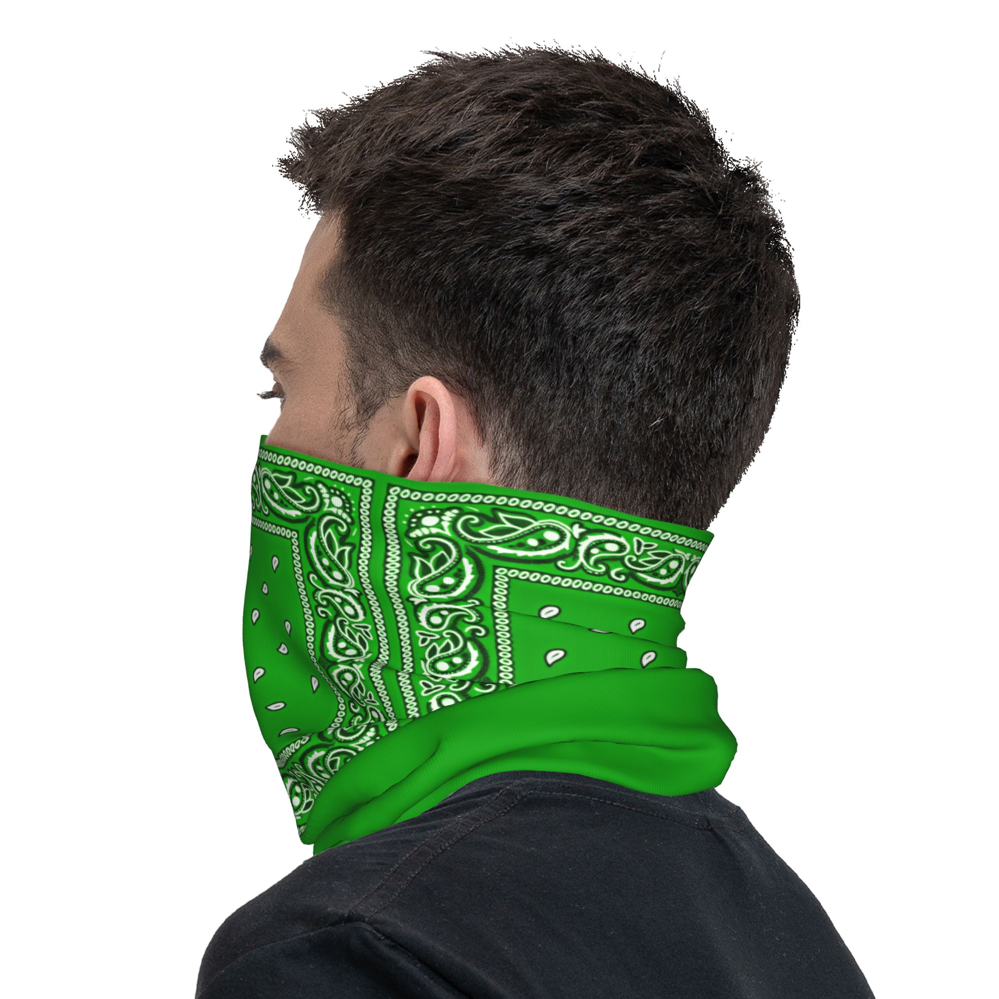 green Bandana  Cool Cycling Ma - Balaclava Face Mask recension och pris