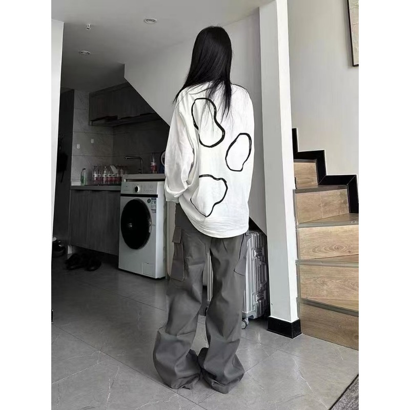 Women Oversized Crew Neck Abst - Longline Tee Oversized recension och pris
