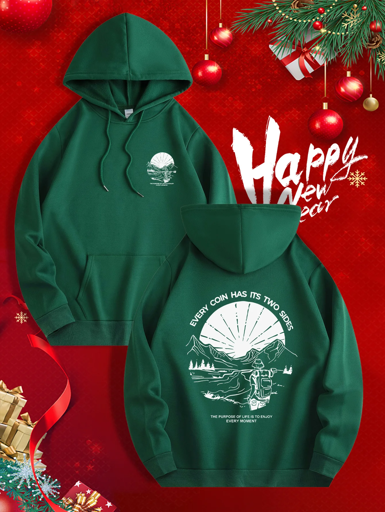 Unisex streetwear hoodie with  - Street Fashion Culture recension och pris