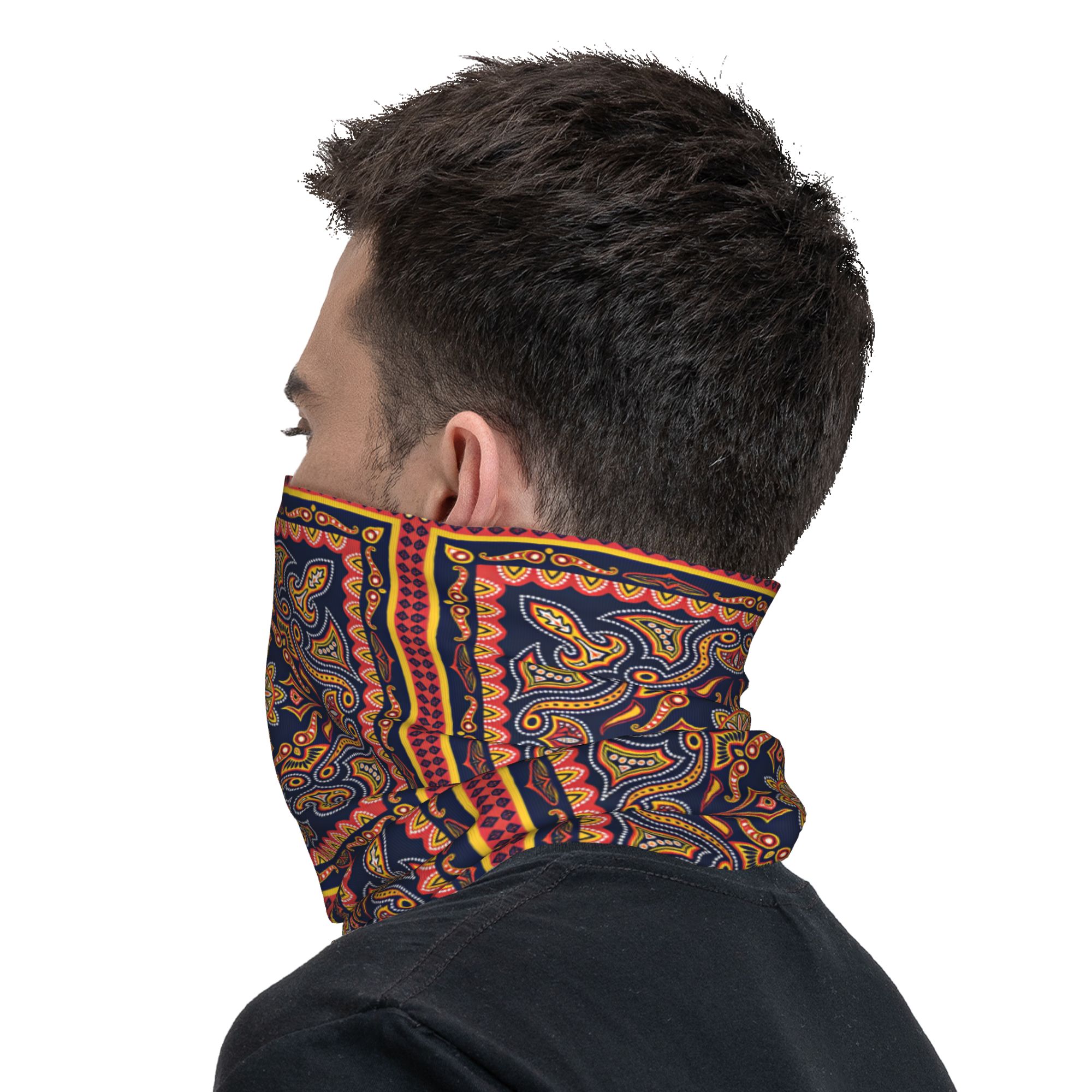 Ethnic Dot Tribal Paisley Bala - Balaclava Face Mask recension och pris