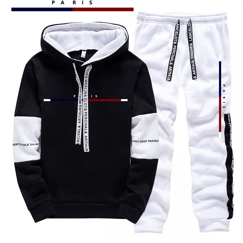 Paris Fashion Printed Men's Se - Street Fashion Outfit For Men recension och pris