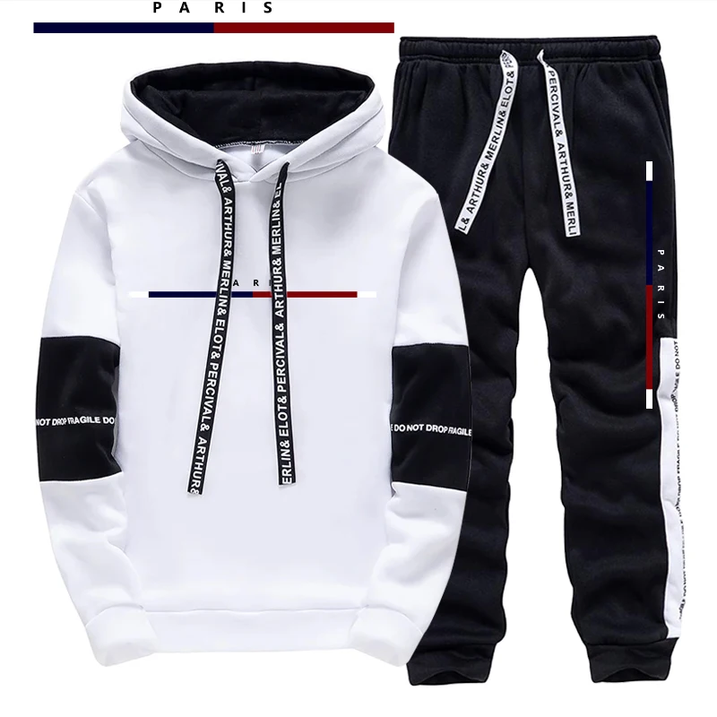 Paris Fashion Printed Men's Se - Street Fashion Outfit For Men recension och pris