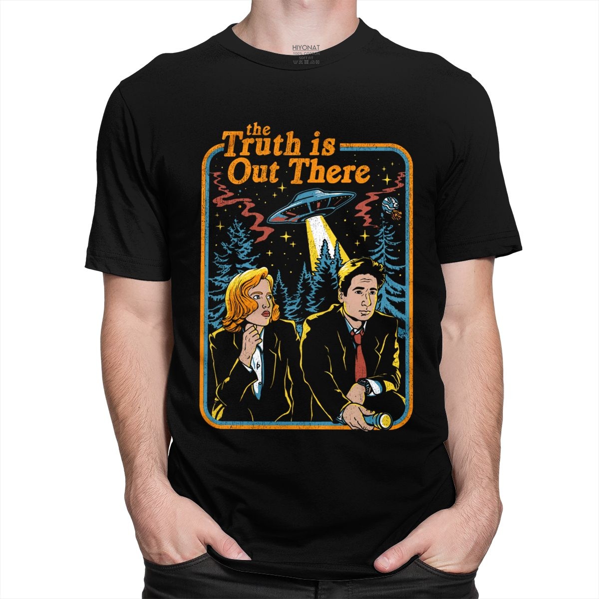 Vintage The X Files Alien Tshi - Street Fashion Types recension och pris
