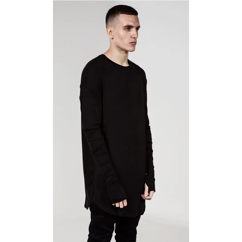Men Longline Thumb Hole Long S - Longline Tee Oversized recension och pris